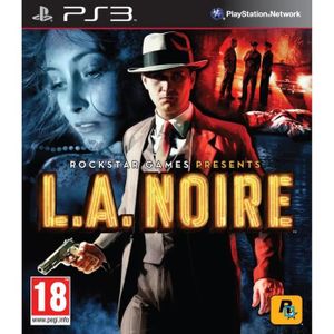 JEUX PLAYSTATION 3 L.A. NOIRE / Jeu console PS3 JEUX PLAYSTATION 3 L.A. NOIRE / Jeu console PS3