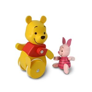 WINNIE L'OURSON En route les Amis Jouet Musical en Bois