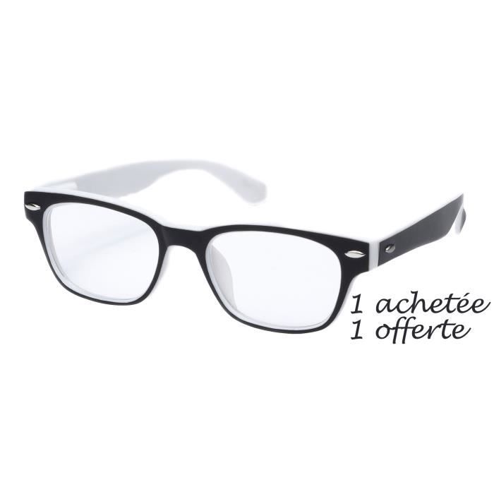 loupe homme +100 Noir, Blanc Achat / Vente de lecture Homme Cdiscount