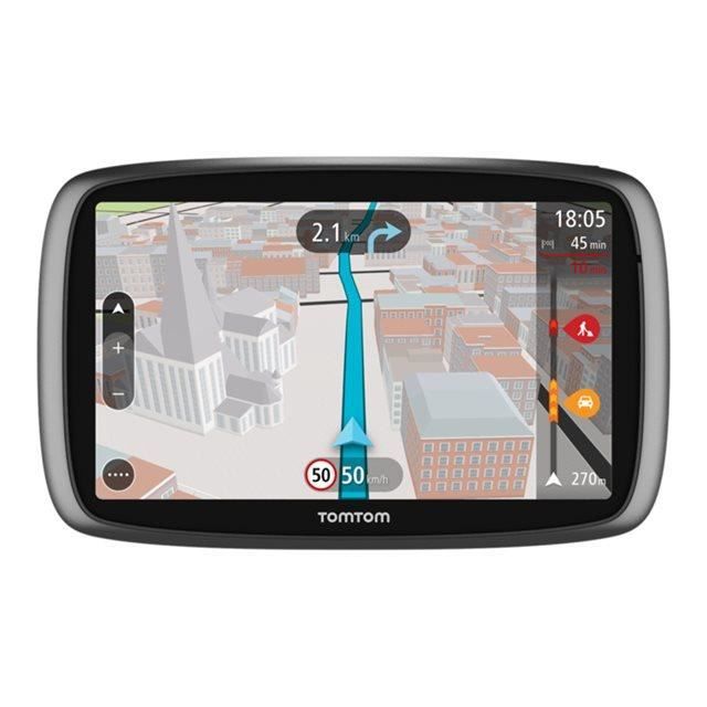 Tomtom 1Fl6.002.08 GPS Trucker 6000 Info Trafic (TMC) Noir Achat