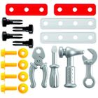 IMITATION PROFESSION-ACTIVITE DE GRANDS Ecoiffier Diable + 20 Accessoires Bricolage