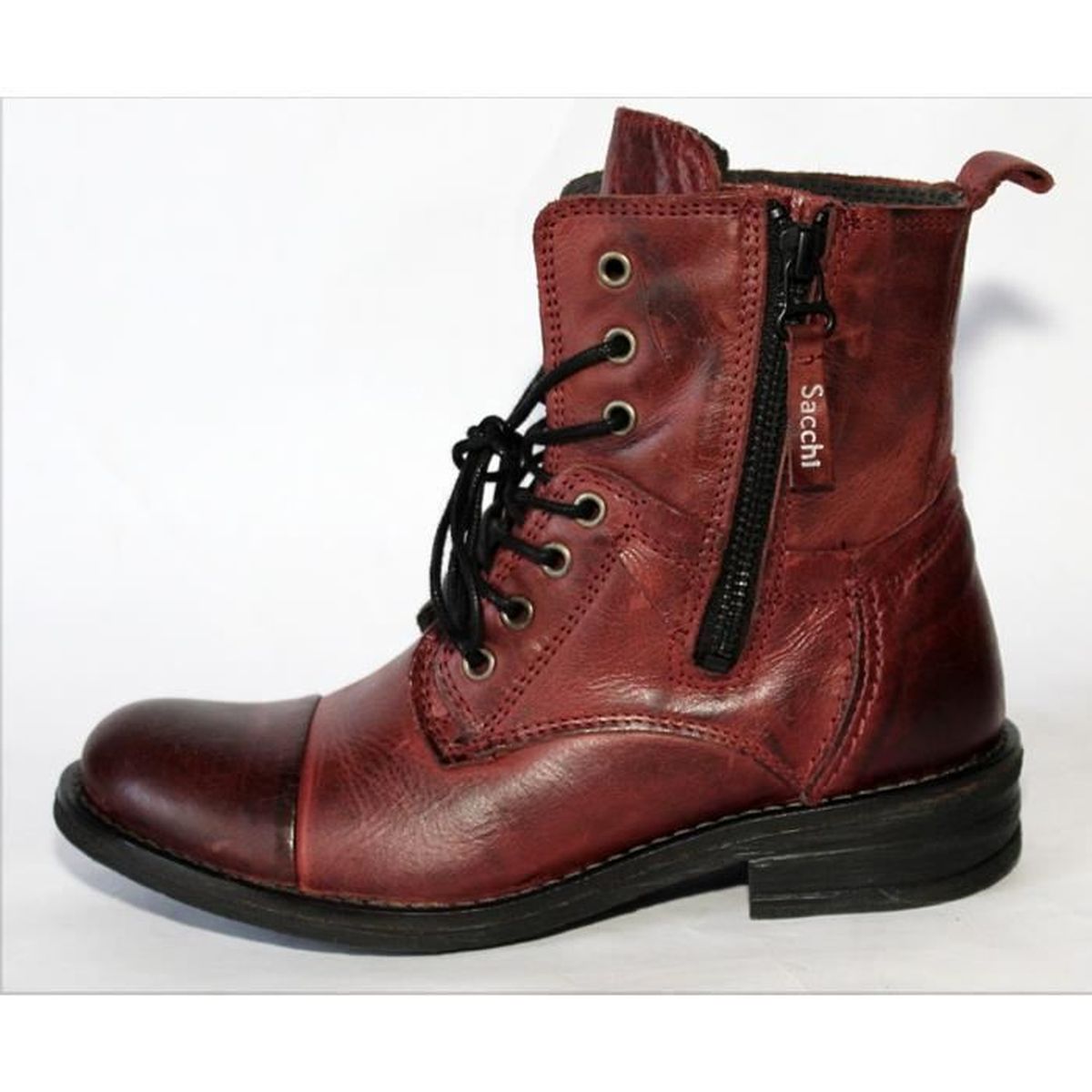 bottines femme bordeaux besson