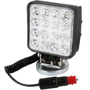 TURBOCAR Projecteur de Travail 3W × 9 LED Magnétique 27 W