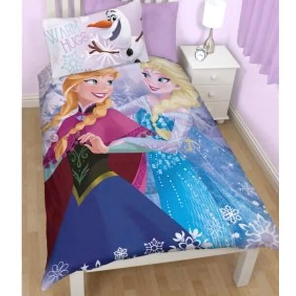 Parure De Lit Enfant La Reine Des Neiges Compl Achat Vente