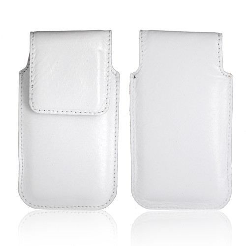  COQUE TELEPHONE Housse / Etui FLAP Blanc taille 116 x 63 x 13 mm