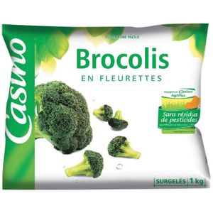 CASINO Brocolis - En fleurettes 1kg
