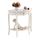 Miliboo - Console baroque blanche BIANCA