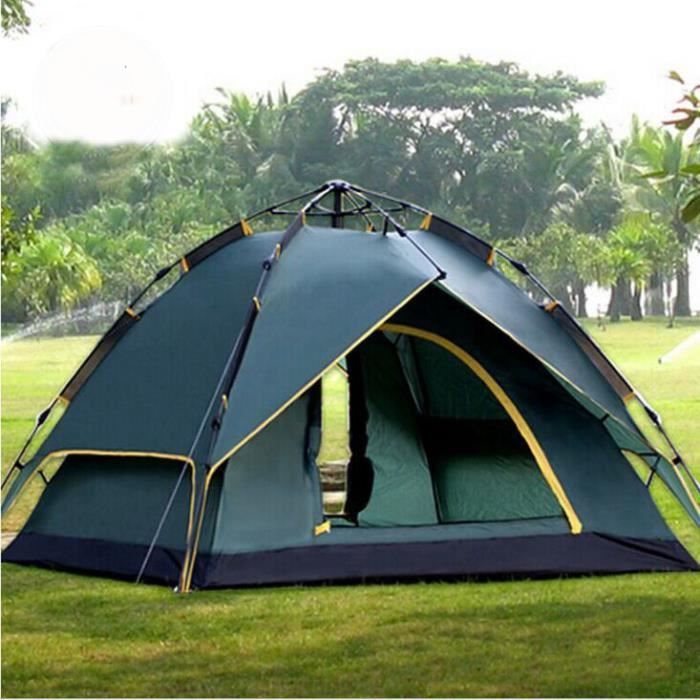 Tente Pop Up Tul – 3 Secondes – 3 Personnes – Imperméable Vert