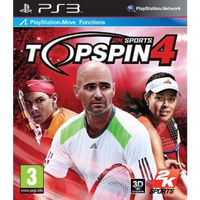 JEU PS3 PS3 TOP SPIN 4 + 2 RAQUETTES JEU PS3 PS3 TOP SPIN 4 + 2 RAQUETTES