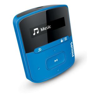 PHILIPS RAGA Lecteur MP3 4Go Bleu