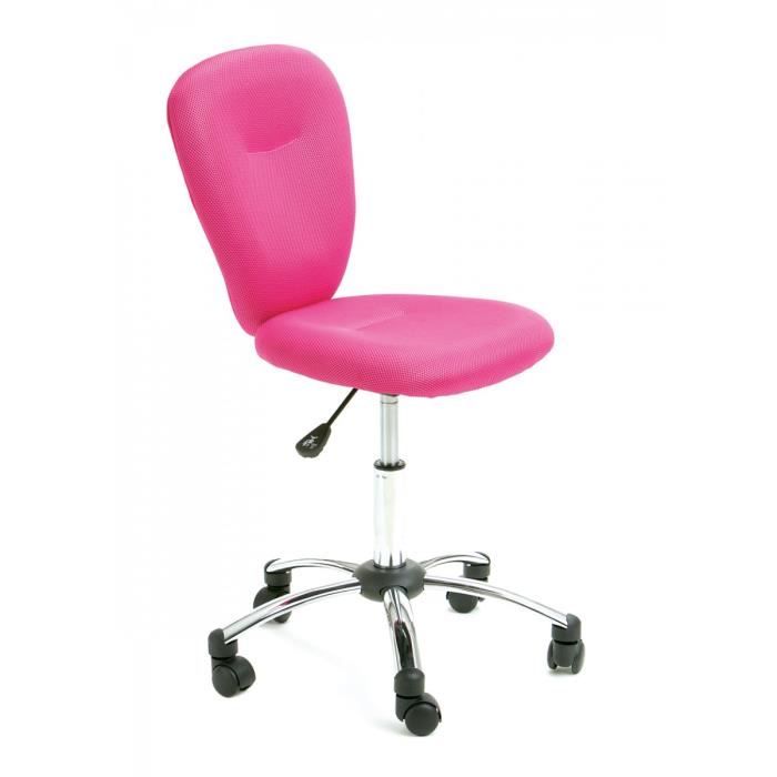 chaise de bureau fushia