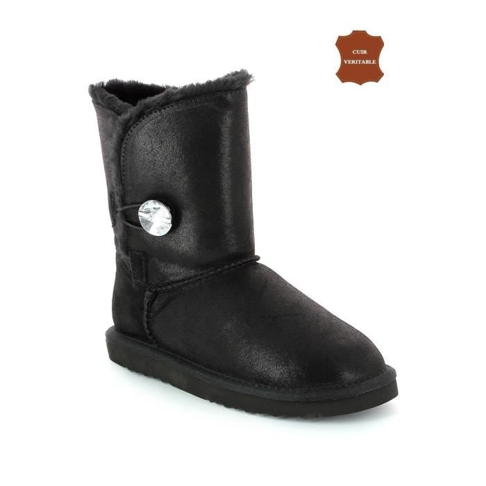 ugg noir brillante ugg noir brillante
