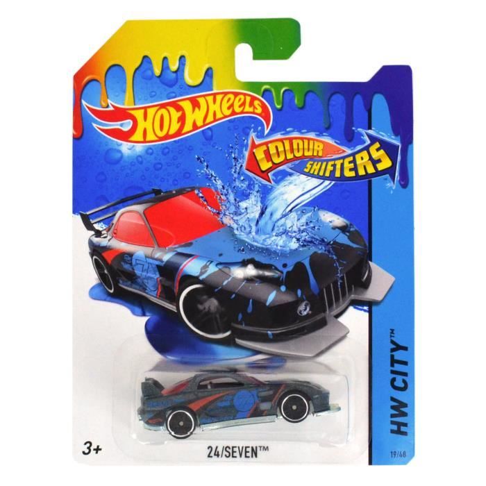 Voiture Hot Wheels Colour Shifters 24/Seven Achat / Vente voiture camion Cdiscount