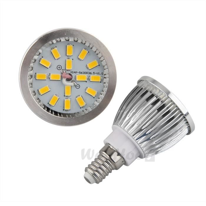 E14 Ampoule Lampe Spot 5630 SMD 16 LEDs Blanc C… Achat / Vente E14