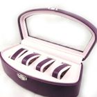  Coffret "Vienne" Violet 4 Montres
