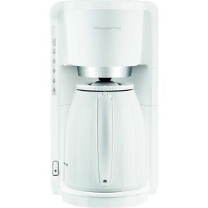 ROWENTA CT380110 Cafeti?re filtre avec verseuse isotherme Adagio - Blanc
