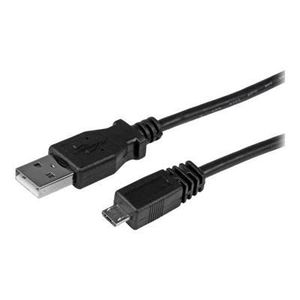 STARTECH Câble USB 2.0 A vers Micro B de 2 m - Cordon USB A vers Micro B - M/M - Noir