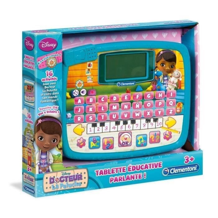 Clementoni Tablette éducative parlante Docteur La Peluche ColliShop