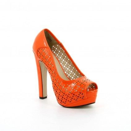 Chaussure femme Escarpin GALA Orange - Achat  Vente Chaussure femme ...