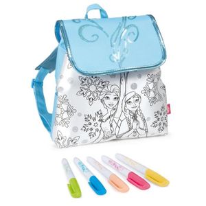 LA REINE DES NEIGES COLOR ME MINE Sac ? Dos Ville ? colorier - Disney