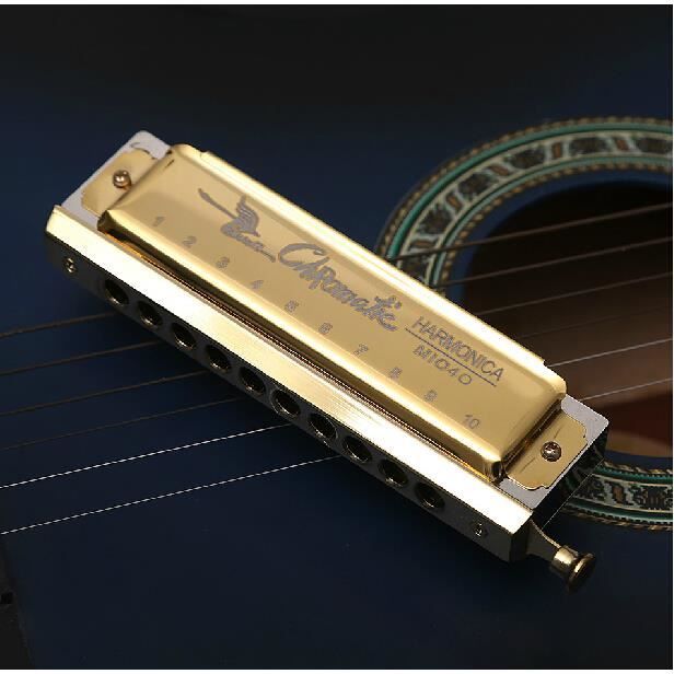 40 ton harmonica chromatique C Tone Full Metal boutique harmonica