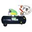 Compresseur A Huile - Capacité 90L + 9 Accessoires