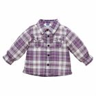  CHICCO Chemise à carreaux Violette bébé Garçon