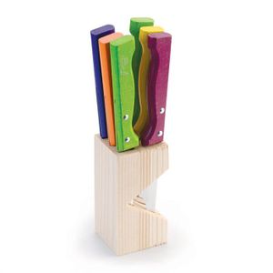 Bloc JEAN DUBOST 6 couteaux grillades PRADEL