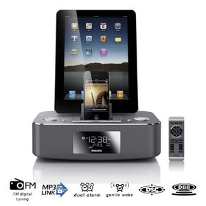 STATION D'ACCUEIL PHILIPS DC390 Station d'accueil iPhone iPod iPad STATION D'ACCUEIL PHILIPS DC390 Station d'accueil iPhone iPod iPad