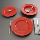COUVERTS - MENAGERE Service 12 pièces faience COQUELICOT