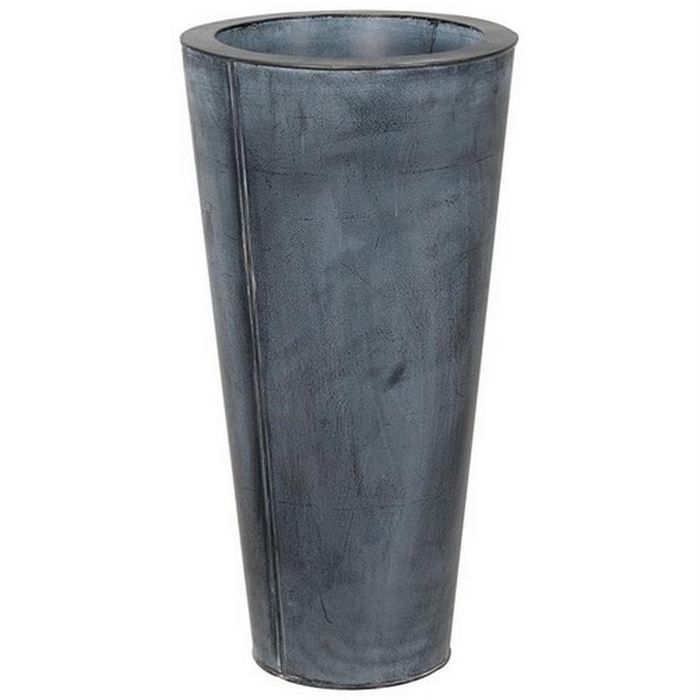 vase en zinc noir gva1160 Achat / Vente jardinière pot fleur Vase