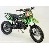 Mini moto enfant 50cc grande roue verte Mini moto enfant 50cc grande roue verte