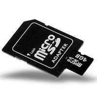 CARTE MEMOIRE Carte microSD 4 Go + adaptateur SD