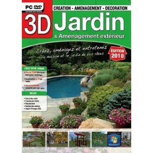 LOGICIEL LOISIRS JARDIN ET AMENAGEMENT EXTERIEUR 3D / Logiciel PC d