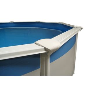 Gre liner 225100° Ø 450 m hauteur 090 m pour piscine acier bleu Gre liner 225100° Ø 450 m hauteur 090 m pour piscine acier bleu