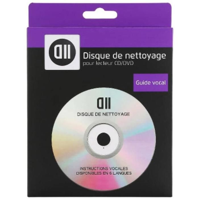 T'nB CD De Nettoyage Pour Lecteur CD - Nettoyage à Sec - Jusqu'à 30 Utilisations