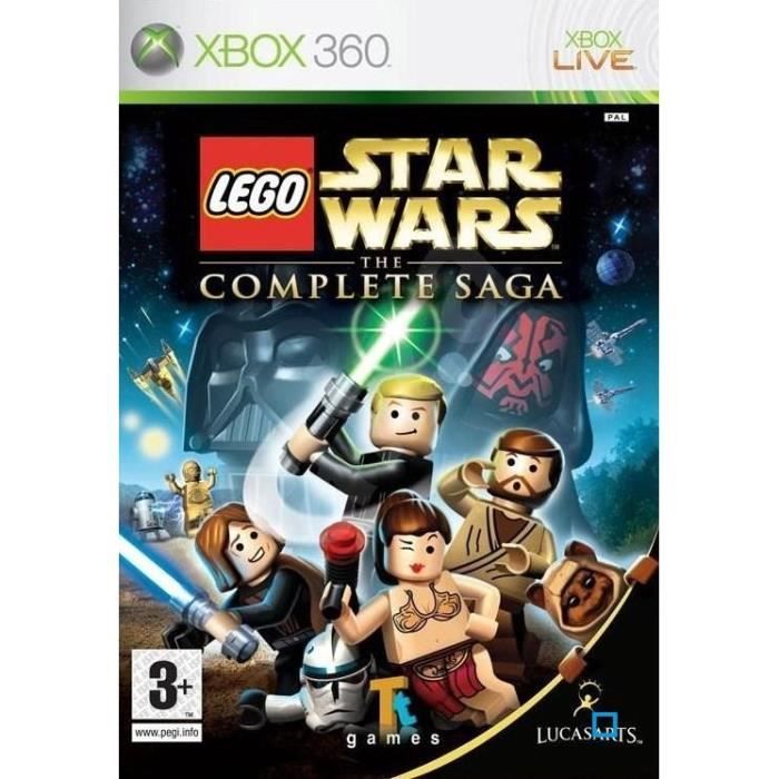 Star Wars The Complete Saga Xbox 360 LEGO Star Wars: The Complete Saga (Xbox 360) [UK IMPORT] - Achat