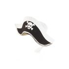 CHAPEAU-PERRUQUE Chapeau Corsaire Noir pour Homme