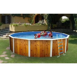 VETA Piscine en acier circulaire 350x120
