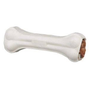 TRIXIE Os ? mâcher Denta Fun avec fourrés au canard 15cm - Pour chien - 90g