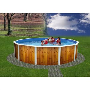 VETA Piscine en acier circulaire 460x120