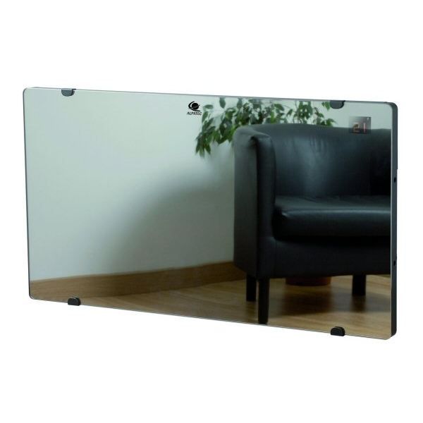 Destockage ALPINA Radiateur rayonnant 1000W verre miroir radiateur panneau