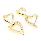  Boucles Plaqué Or "Love"