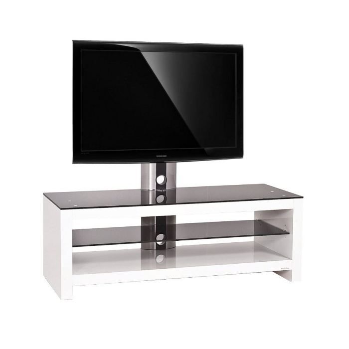 tv design blanc PRI 96H SW (32 50 pouces) Achat / Vente meuble tv