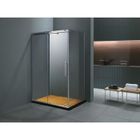 DOUCHE - RECEVEUR Paroi de douche rectangulaire SKARA 90x120x185cm