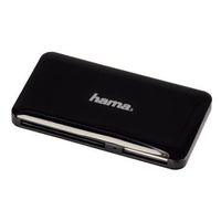 LECTEUR CARTE MÉMOIRE HAMA SLIM, USB 3.0, 5 MBIT/S, NEGRO, 70 G, USB