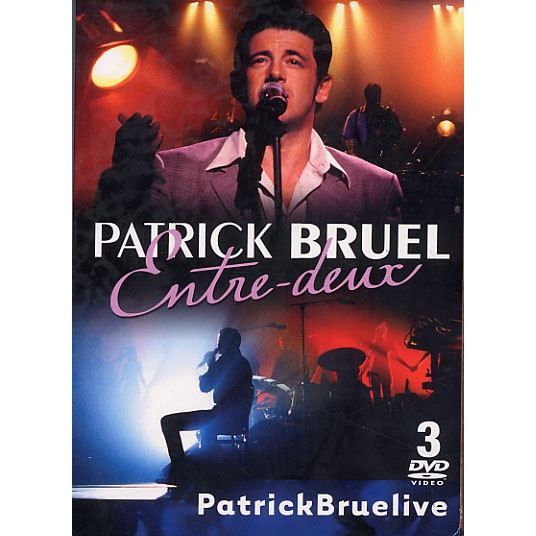 COFFRET 3 DVD PATRICK BRUEL en DVD MUSICAUX pas cher