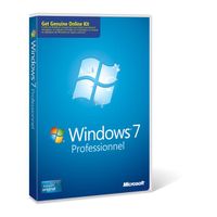 SYSTÈME D'EXPLOITATION Windows 7 GGK Edition Professionnelle