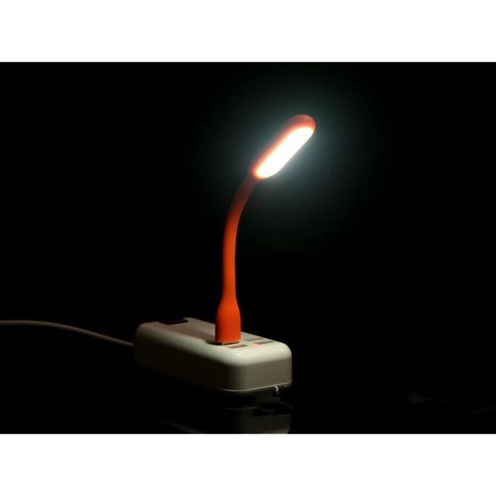 Mini Lampe LED USB Flexible Torche Pour Batterie Externe