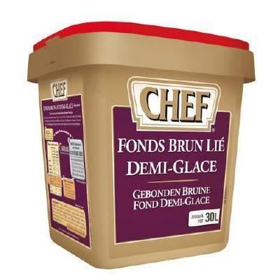 Fonds Brun Demi-glacé Chef 900 G - Achat / Vente Bouillon - Fond Sauce ...